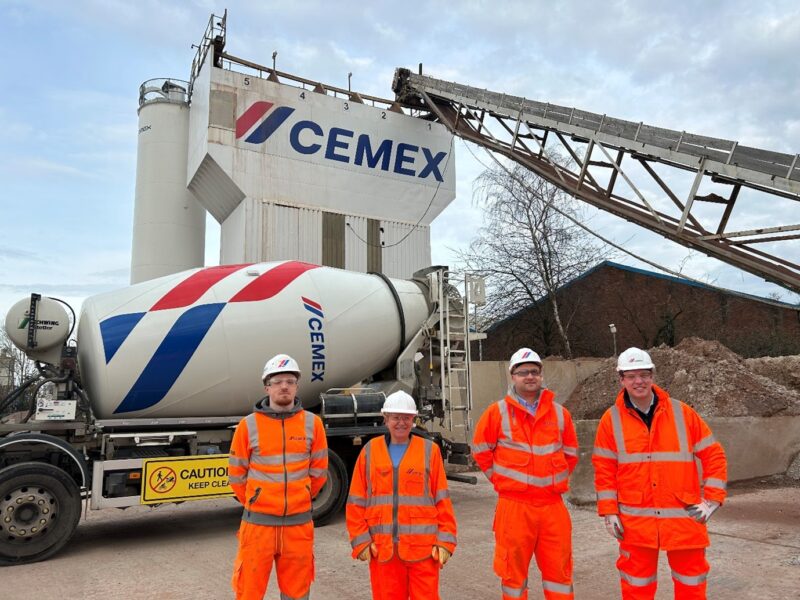 Rachel Taylor MP visiting the Cemex Coventry Readymix Plant in Exhall