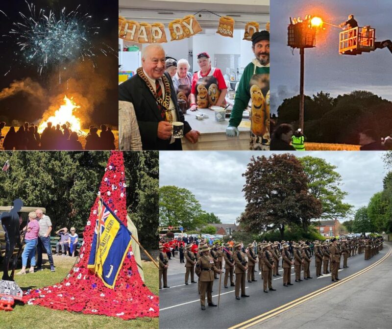 VE Day events in Fillongley, Bedworth, Coleshill and Water Orton