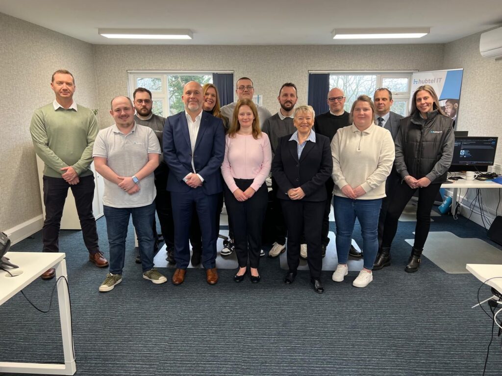Rachel, Neil and the team at Hubtel IT