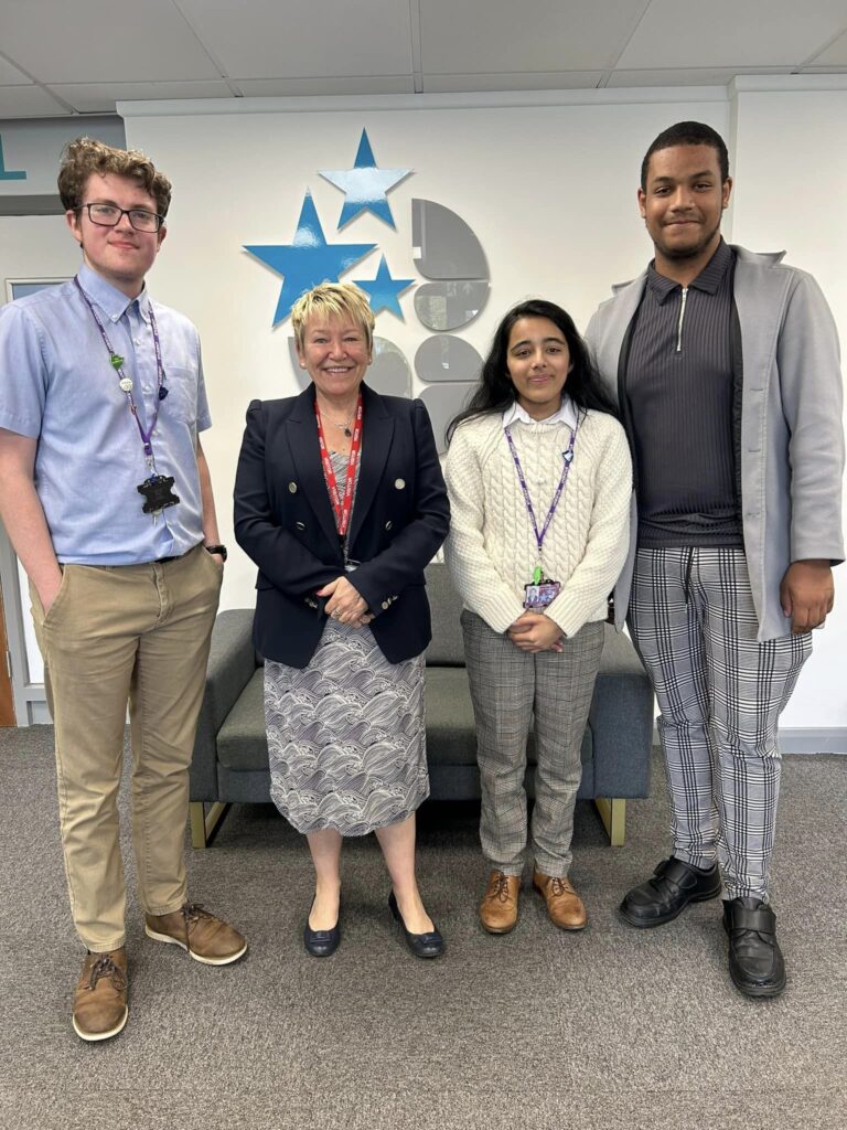 Meeting the Ash Green Road Safety Team