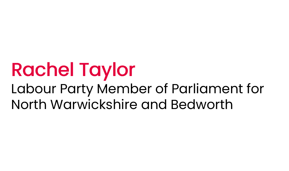 Rachel Taylor for North Warwickshire and Bedworth