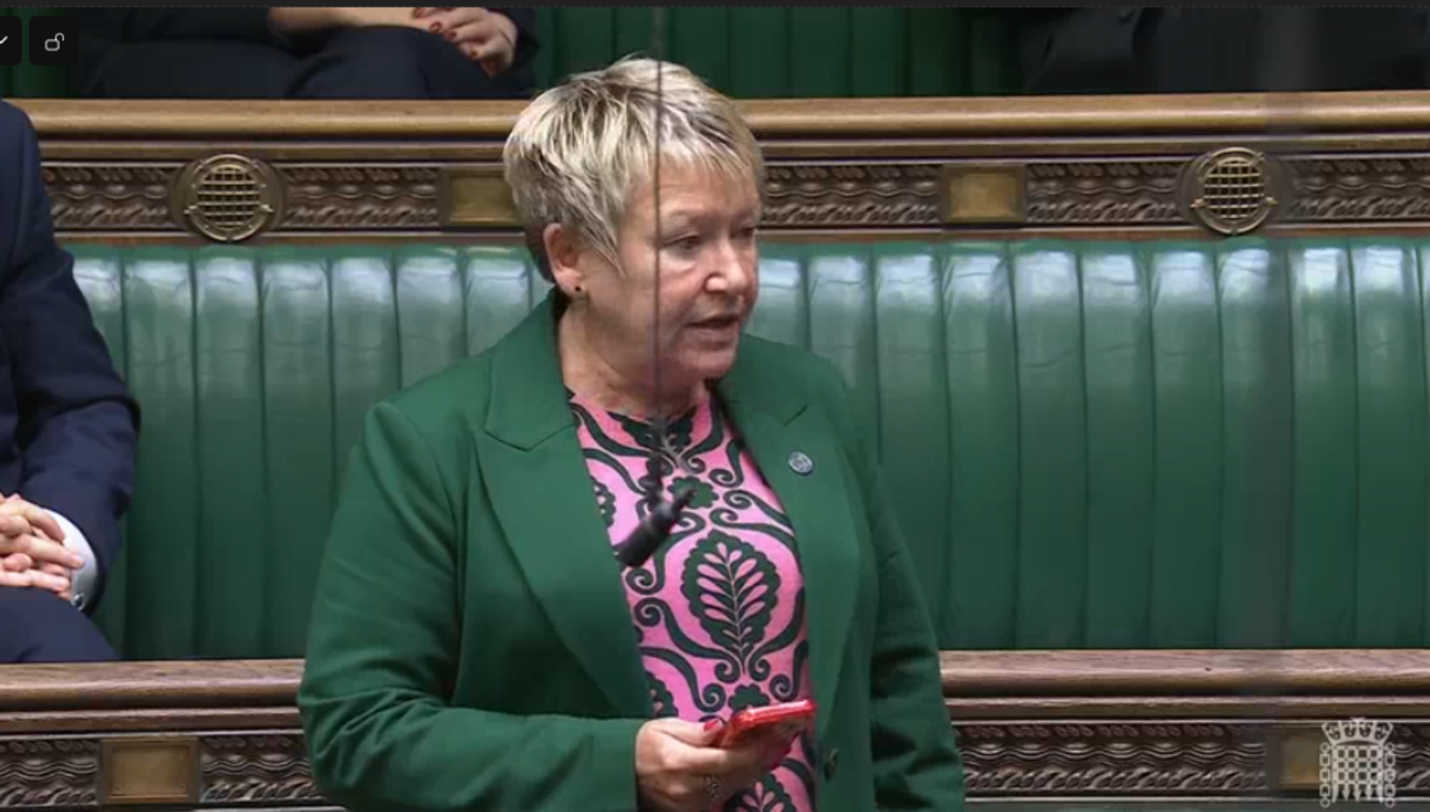 Rachel Taylor MP responding in parliament to the announcement that defence spending will increase