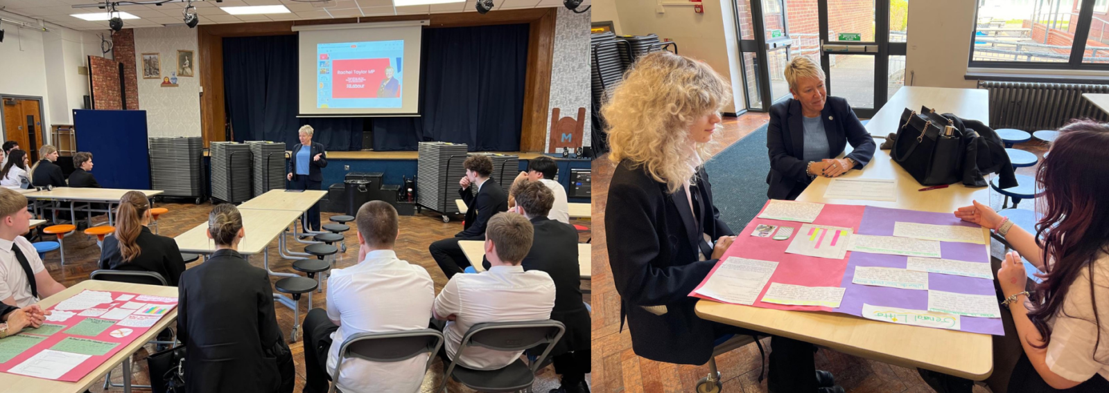 Rachel Taylor MP visits Kingsbury School
