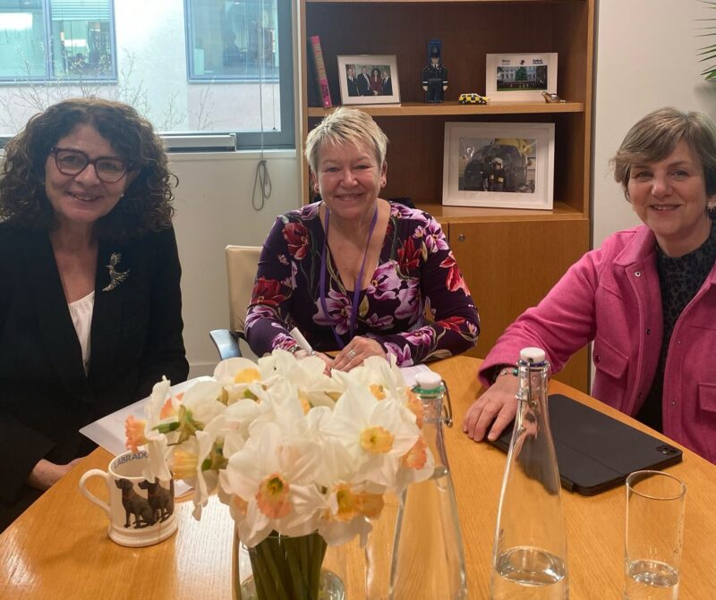 Rachel Taylor MP meets with the policing and roads ministers