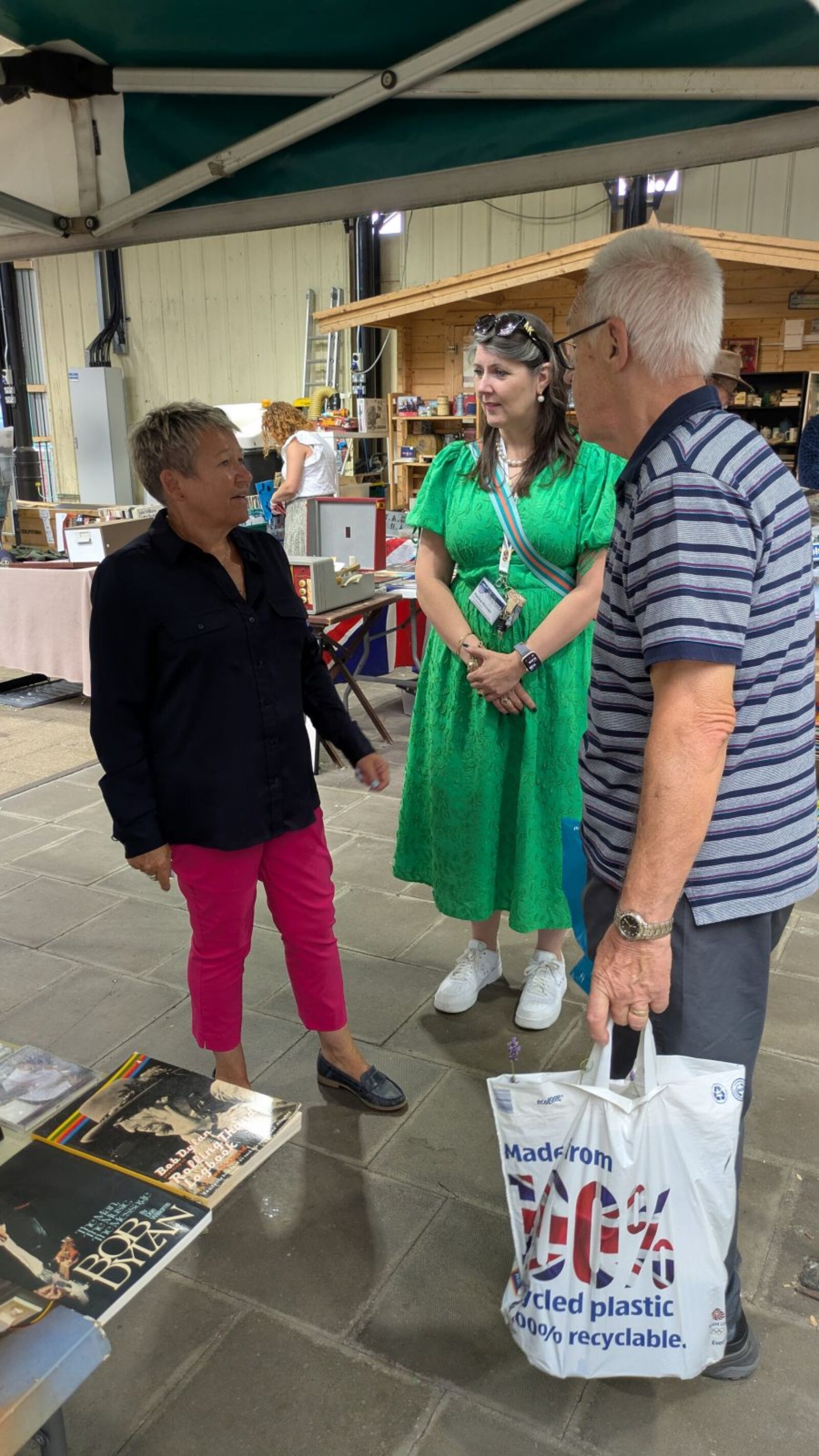 Rachel at Bedworth Indoor Market